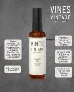 VINES VINTAGE - Beard Oil 100ml - Imagen 3