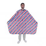 CAPA DE CORTE RAYAS POLO BARBER 140X160cms