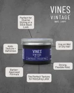 VINES VINTAGE -Pomada en Fibras 125ml - Imagen 2